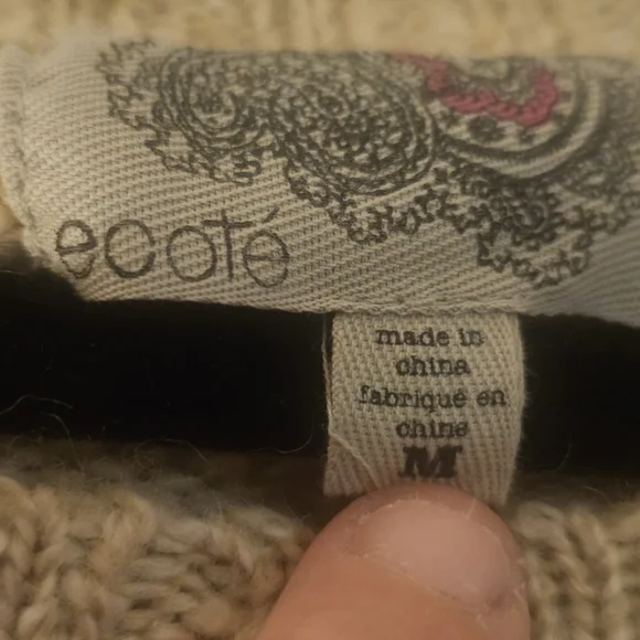 E'Cote by Urban Outfitters Pocket Sweater M - Picture 6 of 10